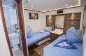 Upper Deck Twin Guest Cabin
