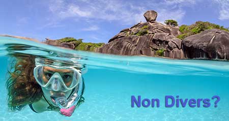 non divers snorkel