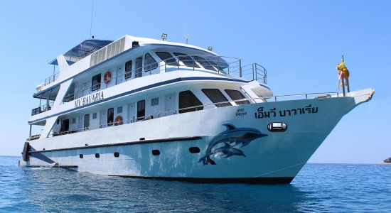 New mid-range liveaboard offering a wide choice of cabins & trip itineraries. A great Similan liveaboard diving boat that has affordable luxury with German organisation.