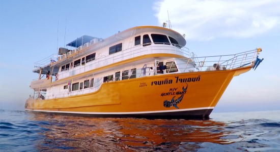 Gentle Giant Liveaboard Similan Islands Thailand