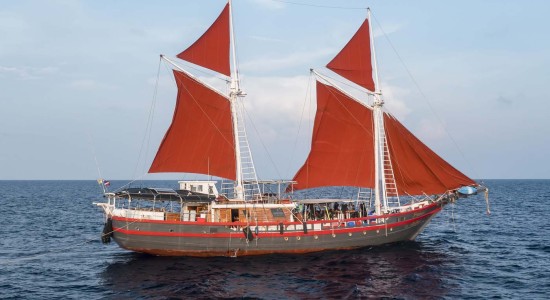 The Phinisi liveaboard Similan Thailand Burma Myanmar