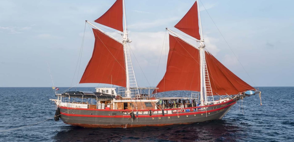 The Phinisi liveaboard Similan Thailand Burma Myanmar