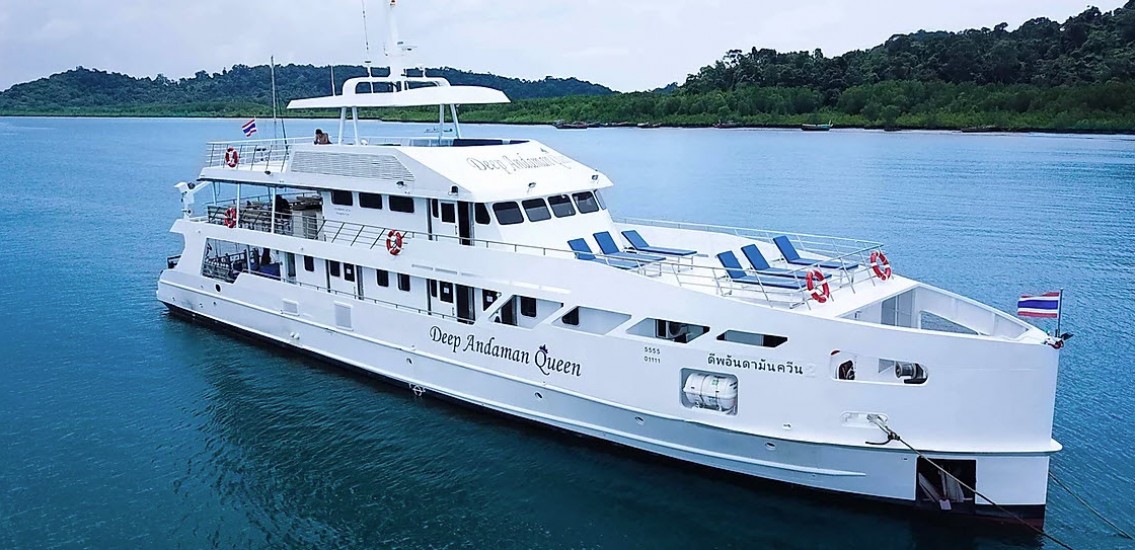 Deep Andaman Queen Liveaboard Dive Boat Similans