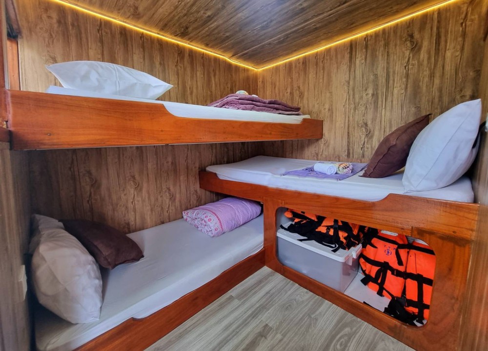 budget 3 bed cabin lucky marine thailand