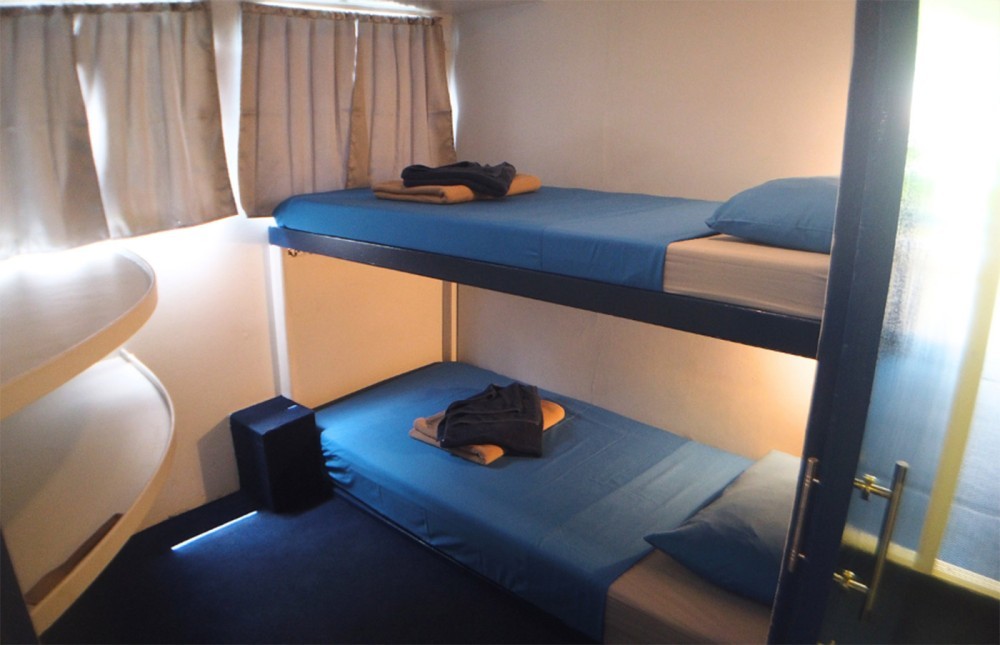 twin bunk cabin en suite
