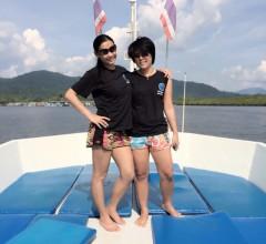 Kat and Nikki MV Andaman